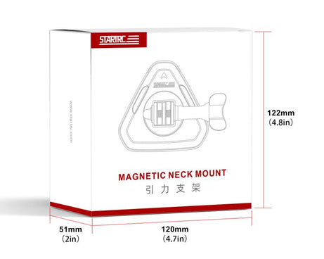 STARTRC Action Camera Magnetic Neck Mount Holder Vlog POV Neck Strap