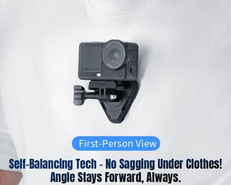STARTRC Action Camera Magnetic Neck Mount Holder Vlog POV Neck Strap