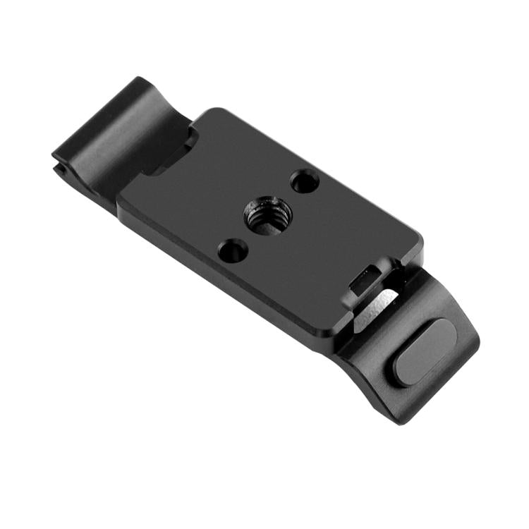 For DJI Osmo 360 YELANGU CNC Aluminum Horizontal Mounting Plate 1/4-20 Quick Release Expansion Base, Horizontal Mounting Plate Base
