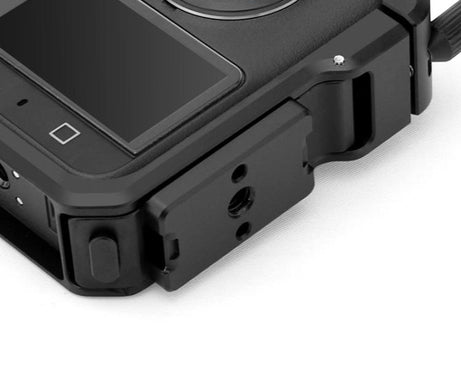 For DJI Osmo 360 YELANGU CNC Aluminum Horizontal Mounting Plate 1/4-20 Quick Release Expansion Base, Horizontal Mounting Plate Base