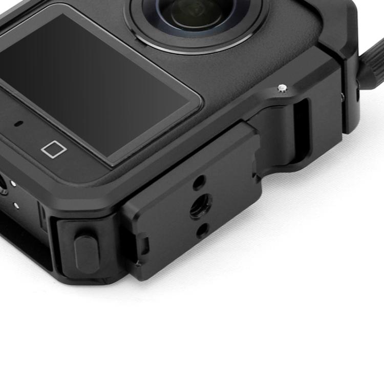 For DJI Osmo 360 YELANGU CNC Aluminum Horizontal Mounting Plate 1/4-20 Quick Release Expansion Base, Horizontal Mounting Plate Base