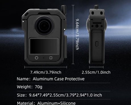 For DJI Osmo 360 YELANGU Metal Protective Cage Expansion Frame, Cage