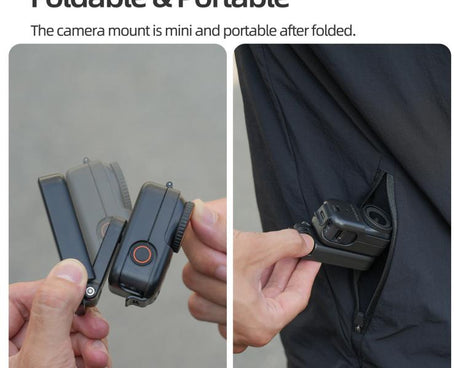 For DJI Osmo Nano Sunnylife Magnetic Mount 360 Degreee Rotation Angles Adjustable Tabletop Base Bracket