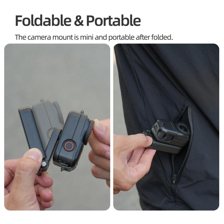 For DJI Osmo Nano Sunnylife Magnetic Mount 360 Degreee Rotation Angles Adjustable Tabletop Base Bracket