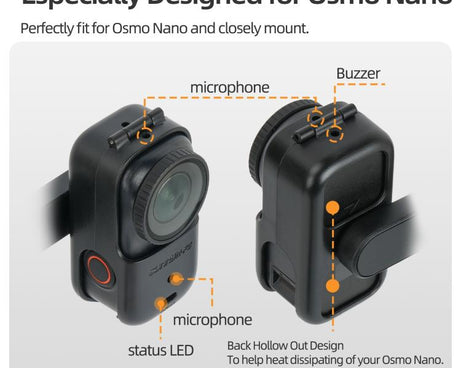 For DJI Osmo Nano Sunnylife Magnetic Mount 360 Degreee Rotation Angles Adjustable Tabletop Base Bracket