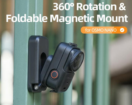 For DJI Osmo Nano Sunnylife Magnetic Mount 360 Degreee Rotation Angles Adjustable Tabletop Base Bracket