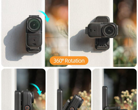 For DJI Osmo Nano Sunnylife Magnetic Mount 360 Degreee Rotation Angles Adjustable Tabletop Base Bracket