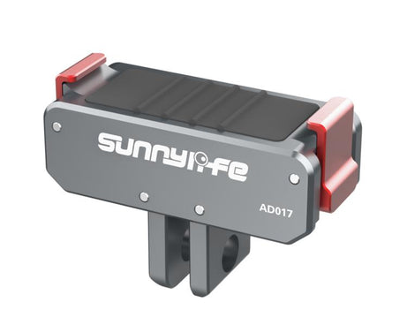 Sunnylife Metal Magnetic Quick Release Adapter Mount Foldable Cam Stand 1/4 Adapter For DJI Osmo Nano / Osmo 360 / Action 5 Pro / 4 / 3