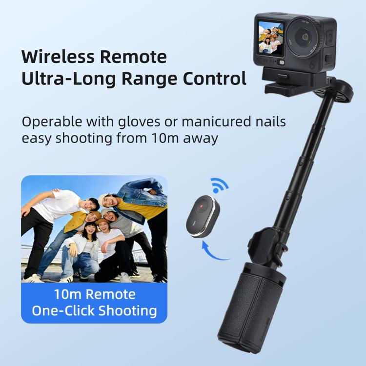 STARTRC 3-in-1 Action Camera Grip with Remote Tripod Stand