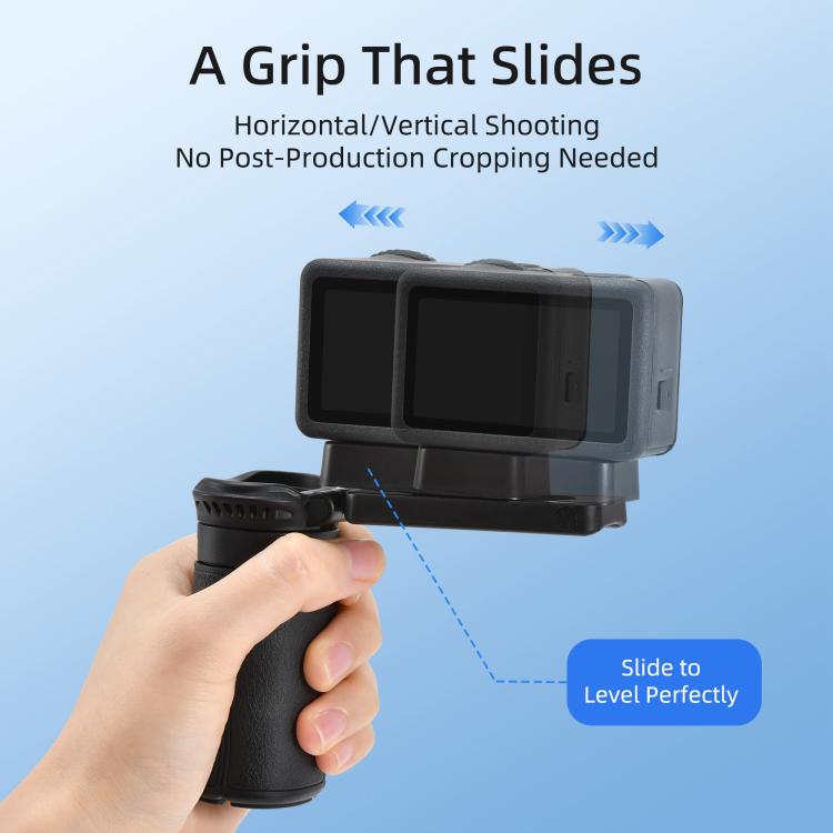 STARTRC 3-in-1 Action Camera Grip with Remote Tripod Stand