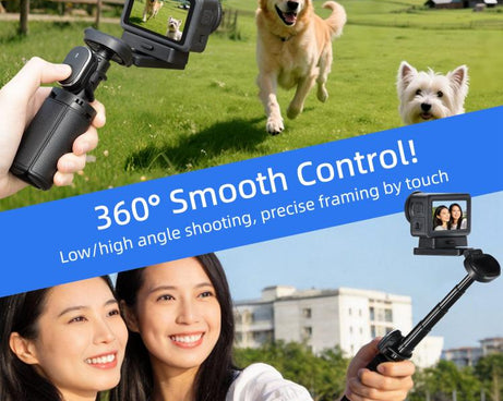 STARTRC 3-in-1 Action Camera Grip with Remote Tripod Stand