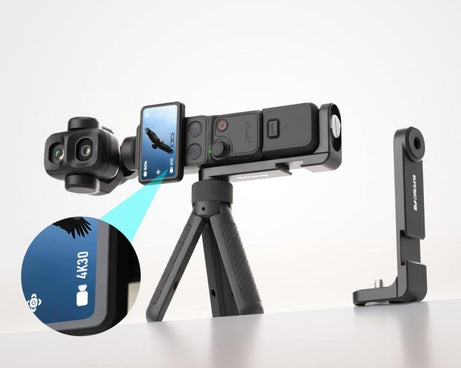 Sunnylife Metal Vertical Shooting Mount L-Type Quick Release Mount Stand For DJI Osmo Pocket 4P / 4/ 3, For DJI Osmo Pocket 4P / 4/ 3