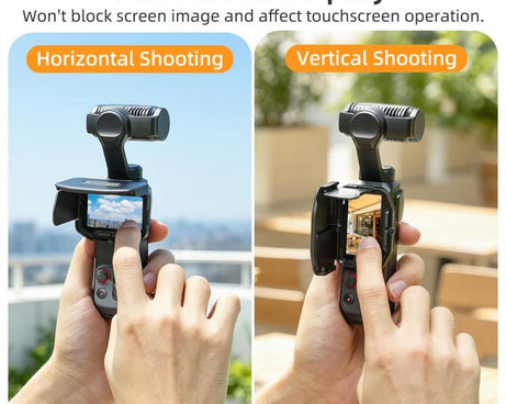 For Insta360 Luna Ultra Sunnylife Magnetic Screen Sun Hood Guard Foldable Screen Monitor Cover Protector, For Insta360 Luna Ultra
