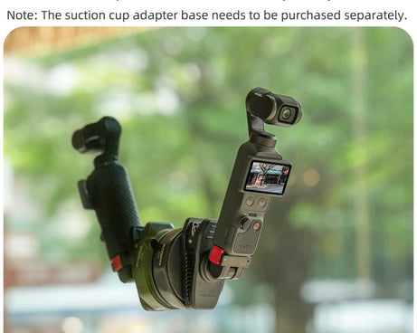 For DJI Osmo Pocket 4 / 3 Sunnylife Magnetic Quick-Release Adjustable Backpack Clip Action Camera Clamp Vertical-Horizontal Mount, For DJI Osmo Pocket 4 / 3 Vertical-Horizontal Mount