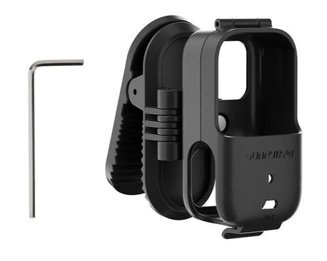 For DJI Osmo Nano Sunnylife Backpack Clip Action Camera Clamp 360 Rotation Vertical-Horizontal Mount 90 Tilt Upgraded Backpack Clip