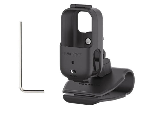 For DJI Osmo Nano Sunnylife Car Sun Visor Mount Action Camera Holder 360 Rotating 90 Tilt Sun Visor Holder, MJ165 Car Sun Visor Mount