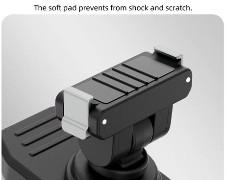 Sunnylife Magnetic Quick-Release Backpack Clip Adjustable Action Camera Clamp Vertical-Horizontal Mount for DJI Osmo Nano / Action 6, MJ-172 For DJI Osmo Nano / Action 6