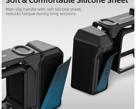 Sunnylife Street Photography Handle Ergonomic Hand Grip Quick Release Shutter Handle For DJI Action 5 Pro / 4 / 3