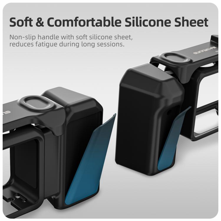 Sunnylife Street Photography Handle Ergonomic Hand Grip Quick Release Shutter Handle For DJI Action 5 Pro / 4 / 3