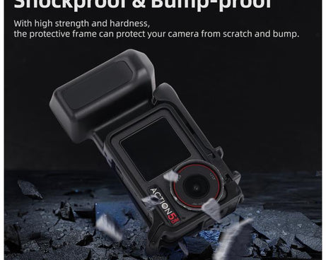 Sunnylife Street Photography Handle Ergonomic Hand Grip Quick Release Shutter Handle For DJI Action 5 Pro / 4 / 3