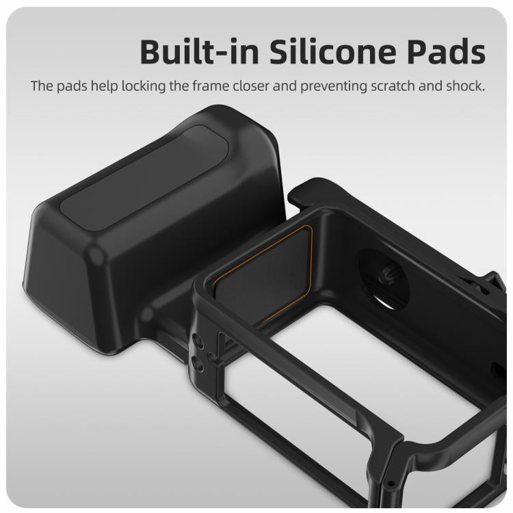 Sunnylife Street Photography Handle Ergonomic Hand Grip Quick Release Shutter Handle For DJI Action 5 Pro / 4 / 3