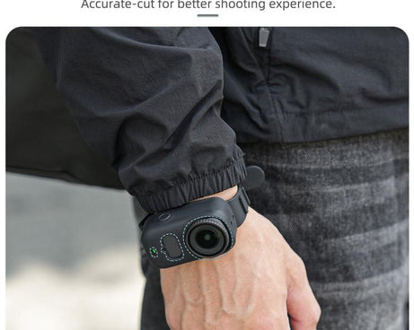 For DJI Osmo Nano Sunnylife Wristband Expansion Band Silicone Protective Cover Backpack Bicycle Strap Cat Collar