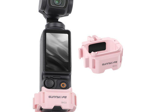 For DJI OSMO Pocket 3 Sunnylife Quick Release Adapter Mount Frame Two-Way Adapter Expansion Selfie Stick Tripod Adapter