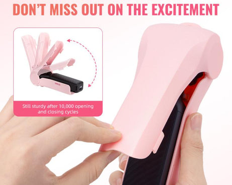 For DJI Osmo Pocket 4 STARTRC Storage Box Protective Case Flip Cover, For DJI Osmo Pocket 4 Pink