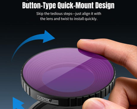 For DJI Osmo Nano STARTRC 4 in 1 ND8 ND16 ND32 CPL Camera Lens Filter, For DJI Osmo Nano
