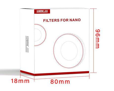 For DJI Osmo Nano STARTRC 4 in 1 ND8 ND16 ND32 CPL Camera Lens Filter, For DJI Osmo Nano