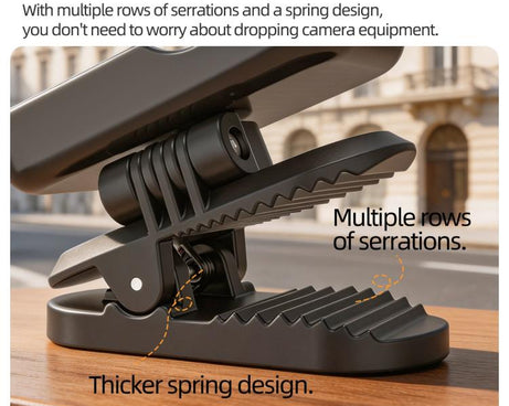 For DJI Osmo Nano Sunnylife Magnetic Backpack Clip Adjustable Action Camera Clamp Quick-Release Mount, ON-MJ244 For DJI Osmo Nano