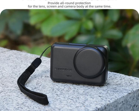Sunnylife Portable Protective Cover Shock-proof Dust-proof Storage Box with Lanyard for DJI Osmo Action 6 / 5 Pro / 4 / 3, For DJI Osmo Action 6 / 5 Pro / 4 / 3