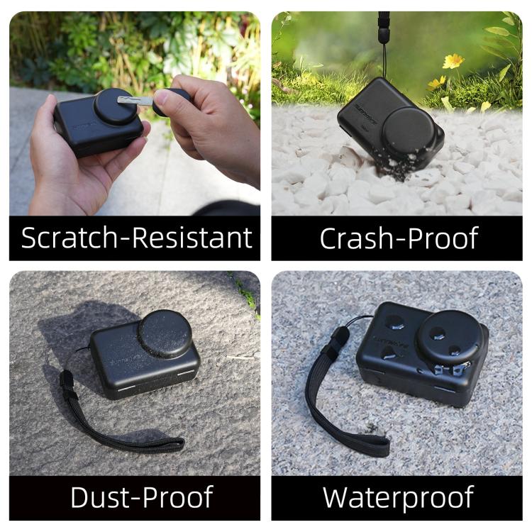 Sunnylife Portable Protective Cover Shock-proof Dust-proof Storage Box with Lanyard for DJI Osmo Action 6 / 5 Pro / 4 / 3, For DJI Osmo Action 6 / 5 Pro / 4 / 3