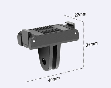 For DJI Osmo Action 5 Pro / 4  / 3 Magnetic Quick Release Base Mount Adapter