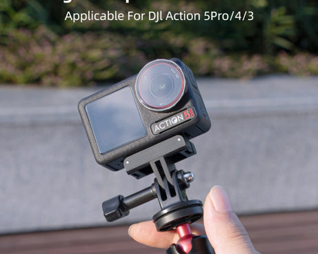 For DJI Osmo Action 5 Pro / 4  / 3 Magnetic Quick Release Base Mount Adapter