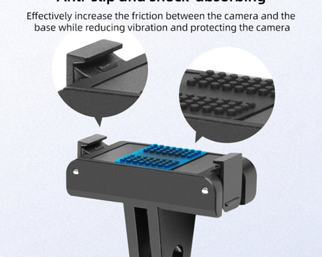 For DJI Osmo Action 5 Pro / 4  / 3 Magnetic Quick Release Base Mount Adapter