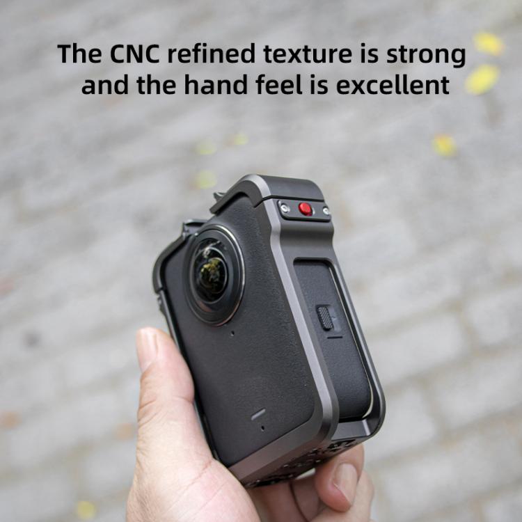 For DJI Osmo 360 Aluminum Alloy Protective Cage Expansion Frame