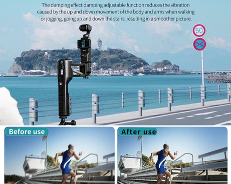 For DJI OSMO Pocket 2 STARTRC Shock Absorbing Step Reducer Carrying Case Storage Bag Box