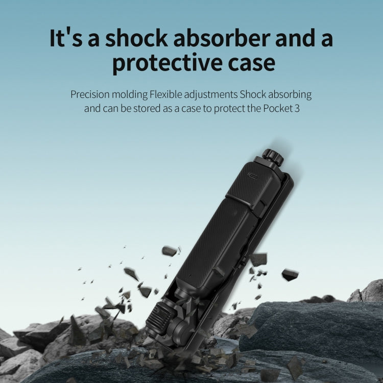 For DJI OSMO Pocket 2 STARTRC Shock Absorbing Step Reducer Carrying Case Storage Bag Box
