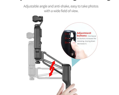 For DJI OSMO Pocket 2 STARTRC Shock Absorbing Step Reducer Carrying Case Storage Bag Box