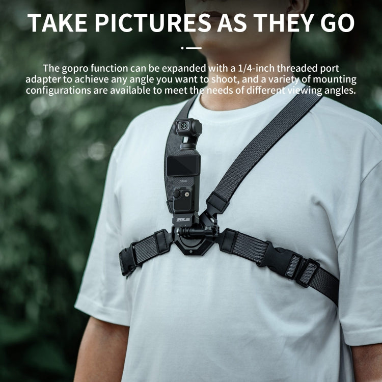 For DJI Pocket 3 STARTRC Quick Mount Adapter Extension Bracket