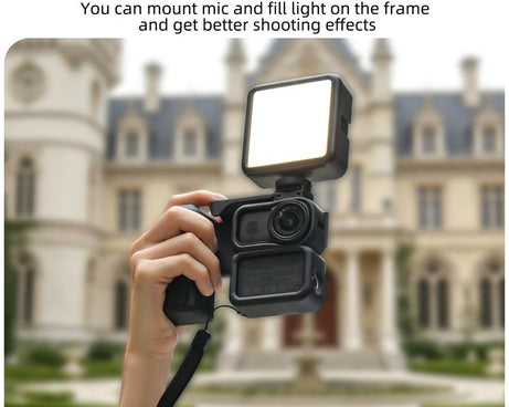 For DJI Osmo Nano Sunnylife Integrated Street Photography Handle Ergonomic Hand Grip Quick Release Shutter Handle, For DJI Osmo Nano