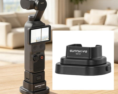 For DJI Osmo Pocket 4 / 3 Sunnylife Detachable Car & Desktop Base Stand Base Desktop Stabilizer Supporting Holder, OP4-DZ157