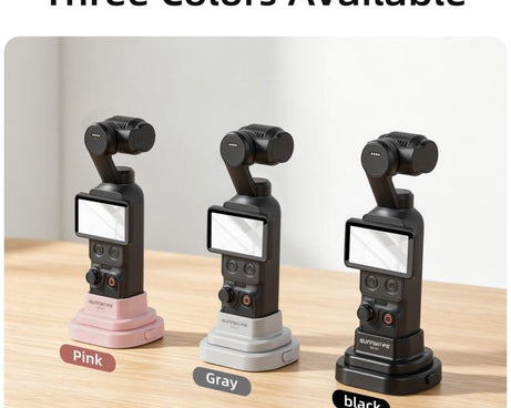 For DJI Osmo Pocket 4 / 3 Sunnylife Detachable Car & Desktop Base Stand Base Desktop Stabilizer Supporting Holder, OP4-DZ157