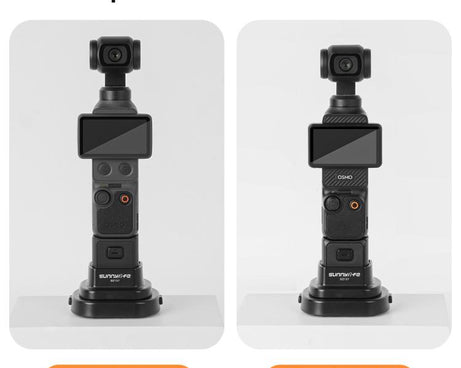 For DJI Osmo Pocket 4 / 3 Sunnylife Detachable Car & Desktop Base Stand Base Desktop Stabilizer Supporting Holder, OP4-DZ157