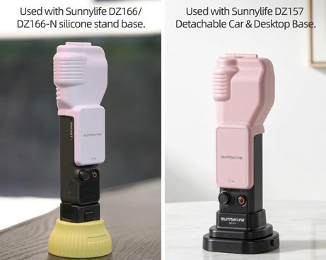 For DJI Osmo Pocket 4 Sunnylife Colorful Gimbal Cover Camera Protector Screen Guard Shield