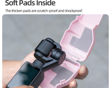 For DJI Osmo Pocket 4 Sunnylife Colorful Gimbal Cover Camera Protector Screen Guard Shield