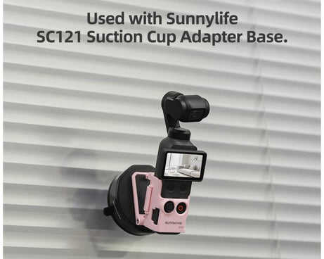 For DJI Osmo Pocket 4 / 3 Sunnylife Multifunctional Magnetic Mount Tabletop Base Bracket Angles Adjustable Stand, OP4-ZJ152