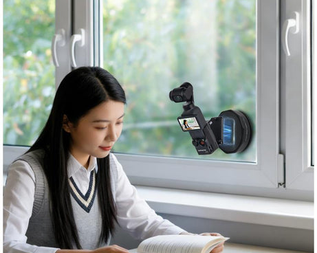 For DJI Osmo Pocket 4 / 3 Sunnylife Multifunctional Magnetic Mount Tabletop Base Bracket Angles Adjustable Stand, OP4-ZJ152