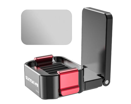 For DJI Osmo Pocket 4 / 3 Sunnylife Metal Quick-Release Magnetic Mount Tabletop Base Bracket Angles Adjustable Stand, OP4-ZJ154